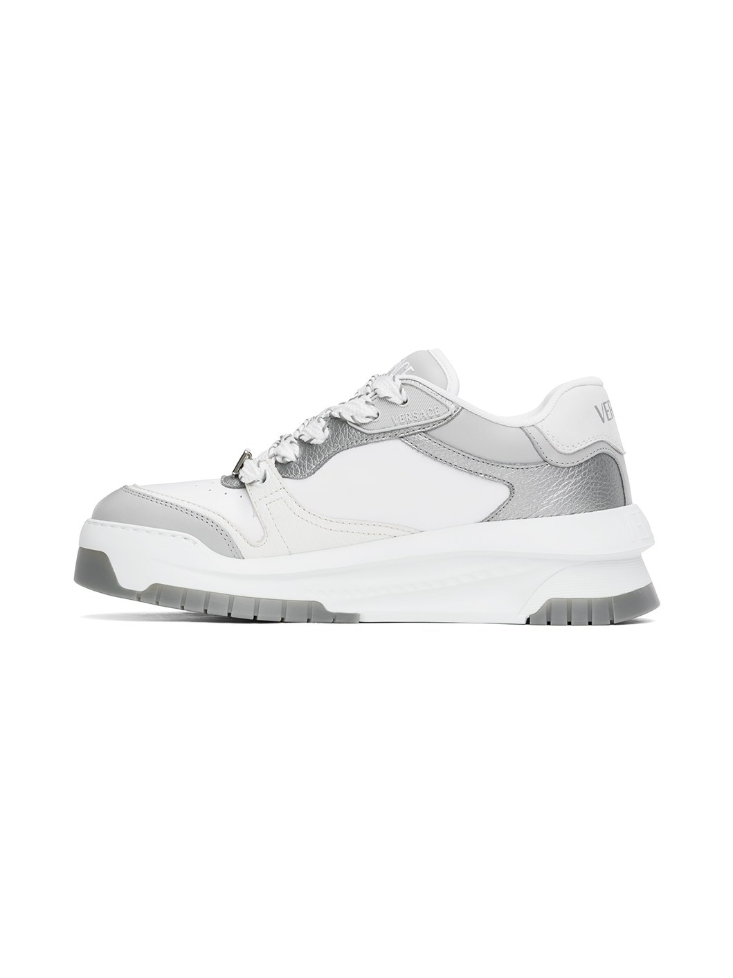 White & Gray Odissea Sneakers - 3