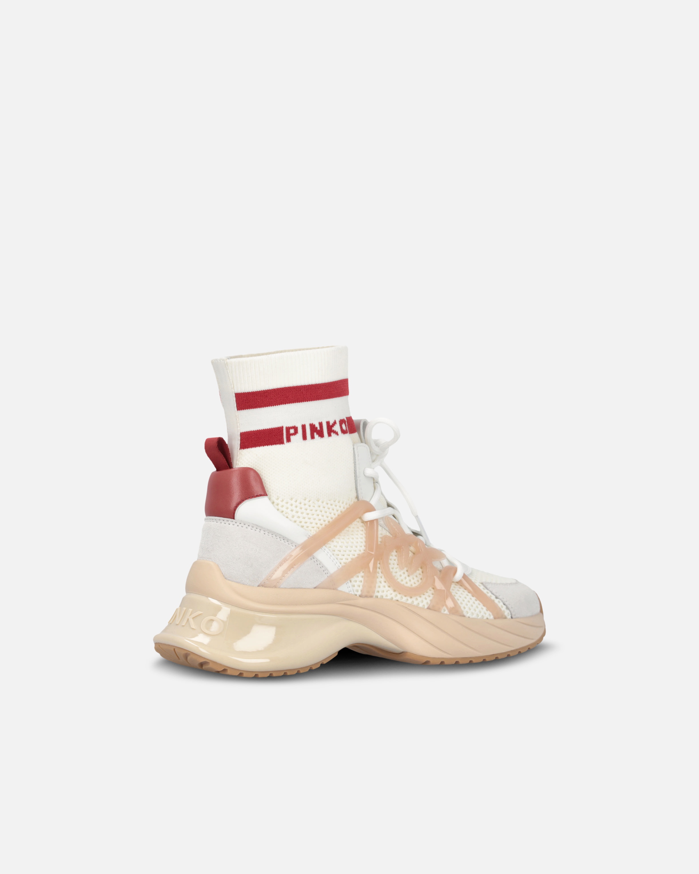 ARIEL SNEAKERS WITH KNIT SOCK DETAIL - 3