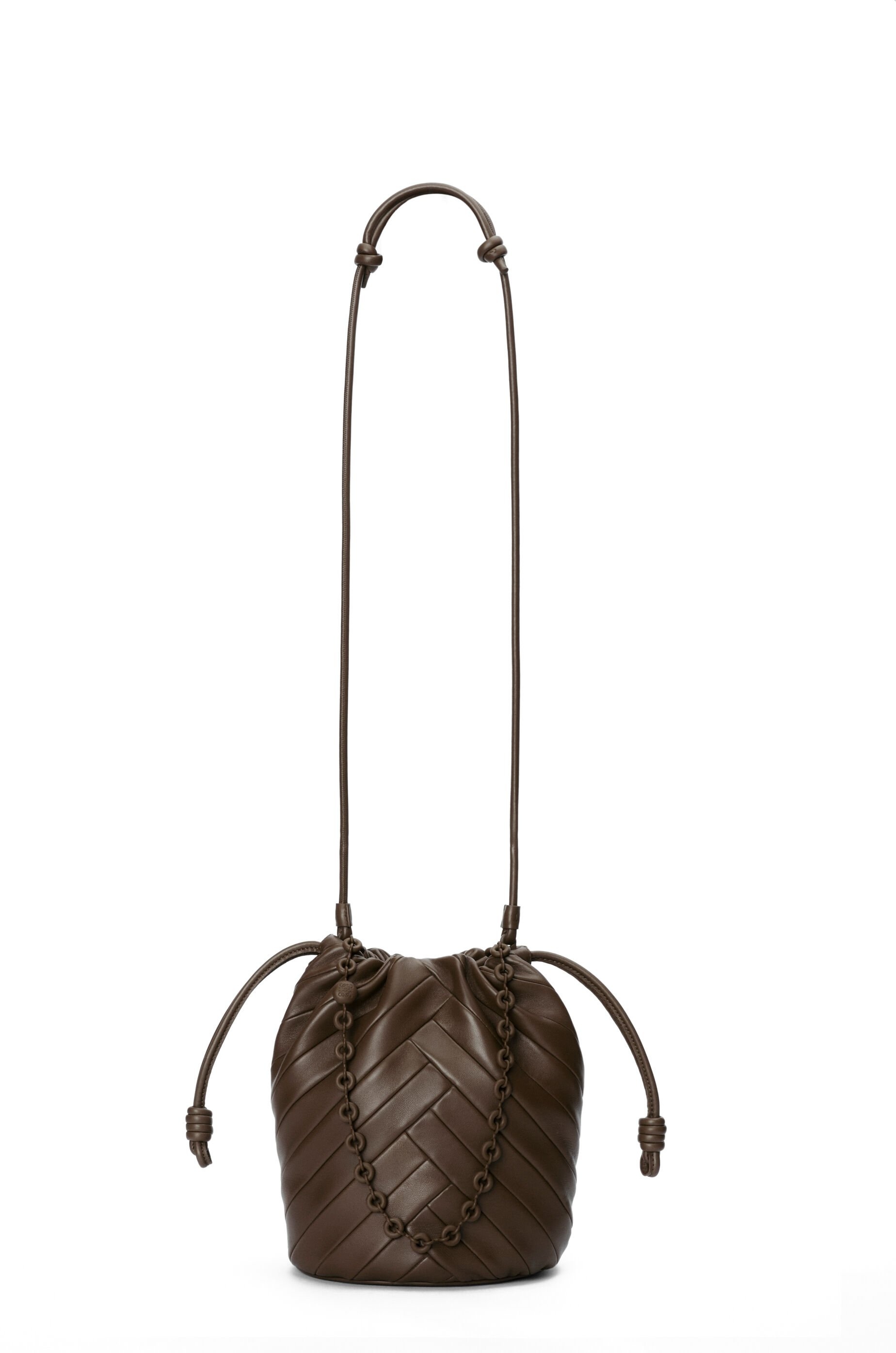 Flamenco Purse Bucket bag in mellow nappa lambskin - 9