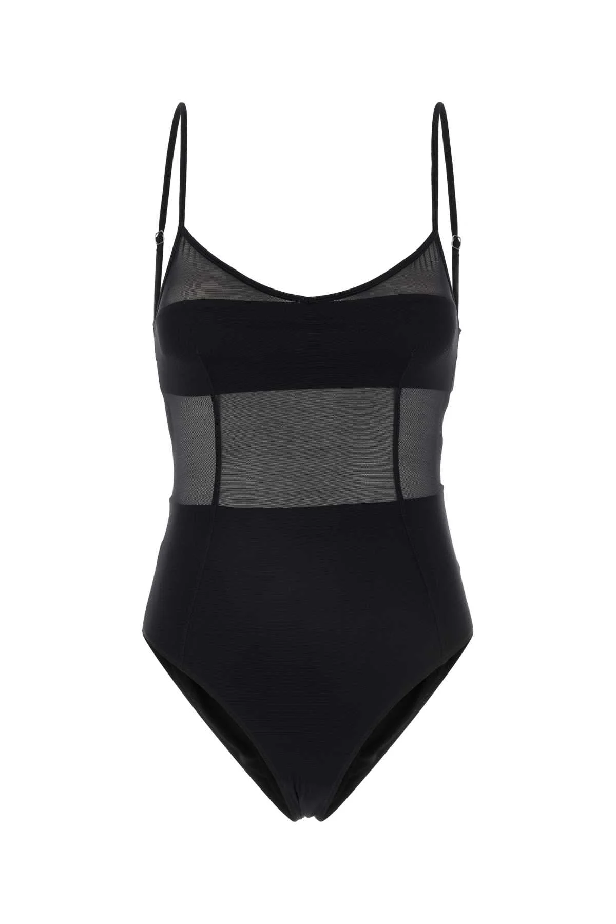 Prada Women Black Tulle Swimsuit - 1