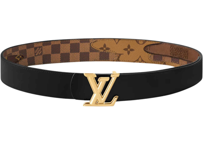 Louis Vuitton Louis Vuitton x Nigo LV Dimension Monogram Landscape 40MM Reversible Belt Brown outlook