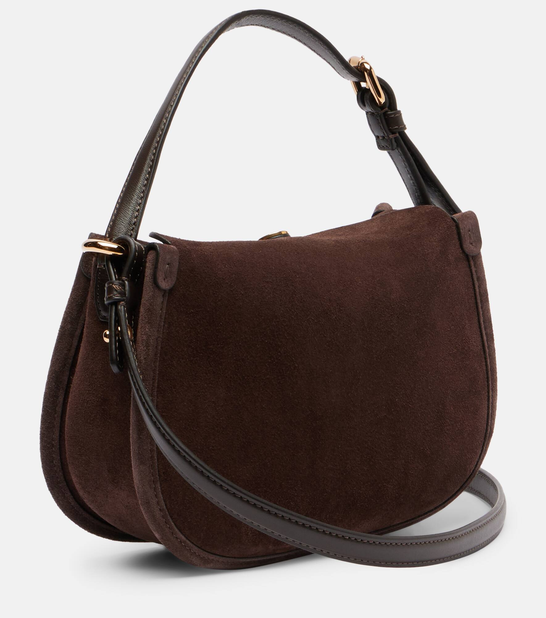Pony Small suede crossbody bag - 4