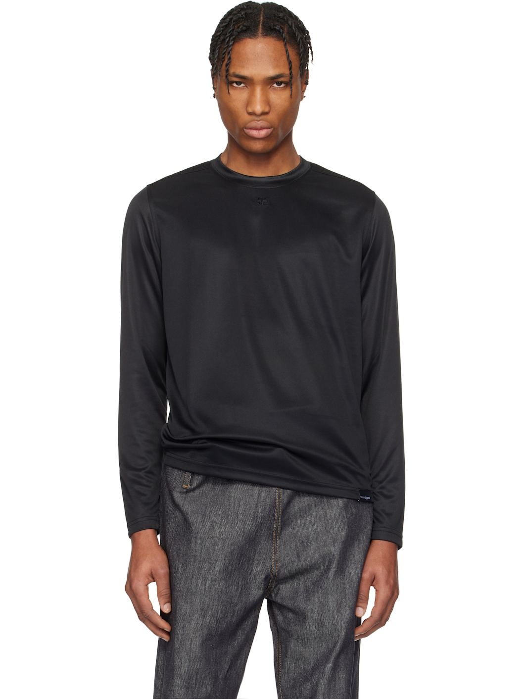 Black Football Jersey T-shirt - 1