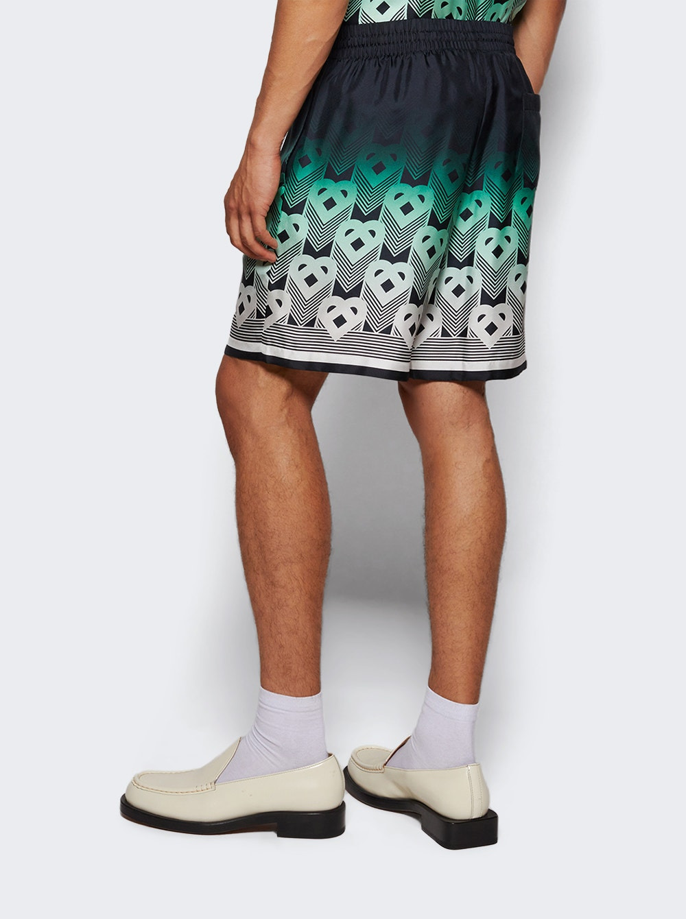 Drawstring Shorts Monogram Gradient - 4