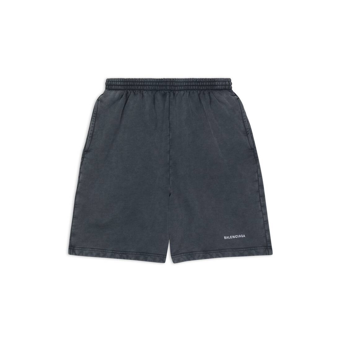 Women's Political Campaign Sweat Shorts in Black - 1