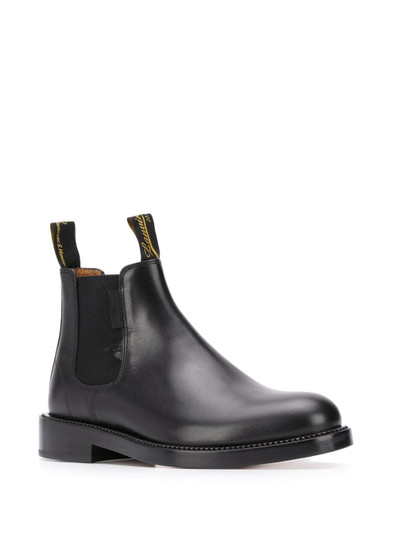 Lanvin logo detail Chelsea boots outlook