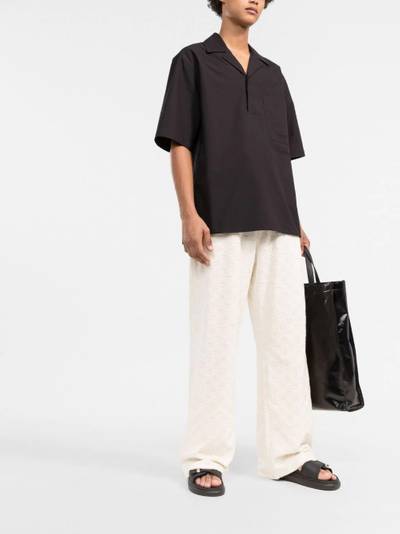 Ambush straight-leg jacquard track pants outlook