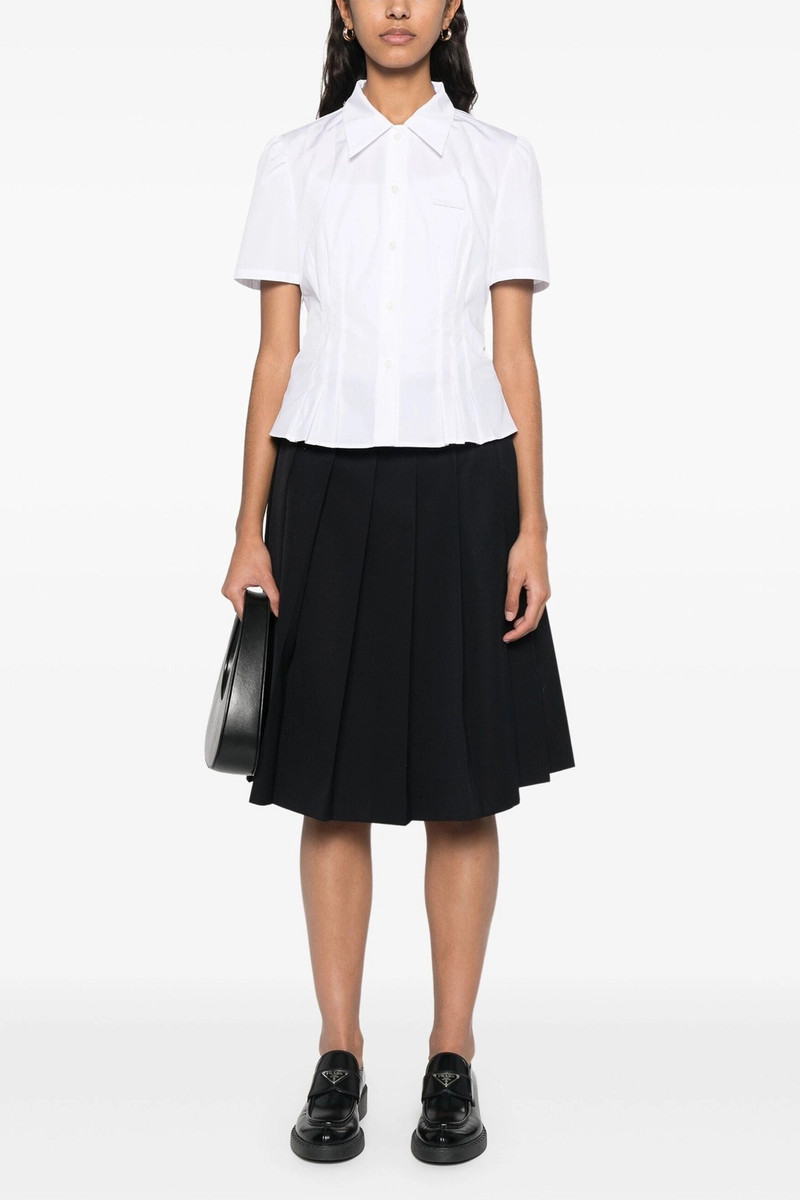 Prada Pleated shirt outlook