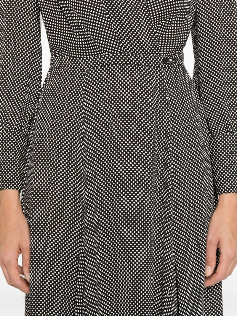 polka-dot midi dress 5