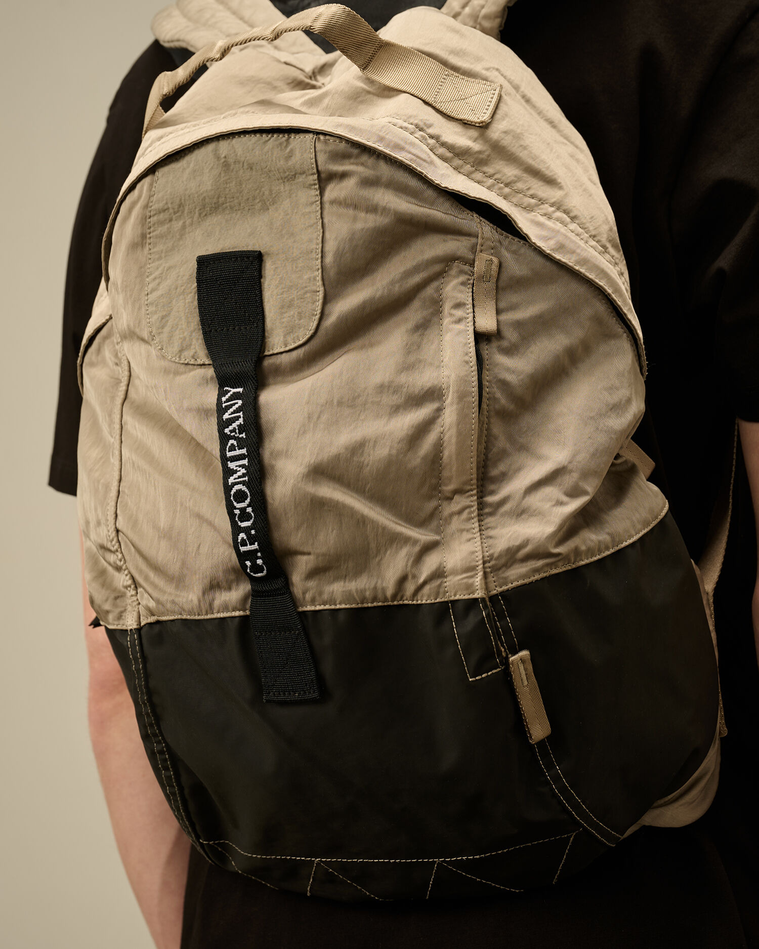 Nylon B Rounded Backpack - 3