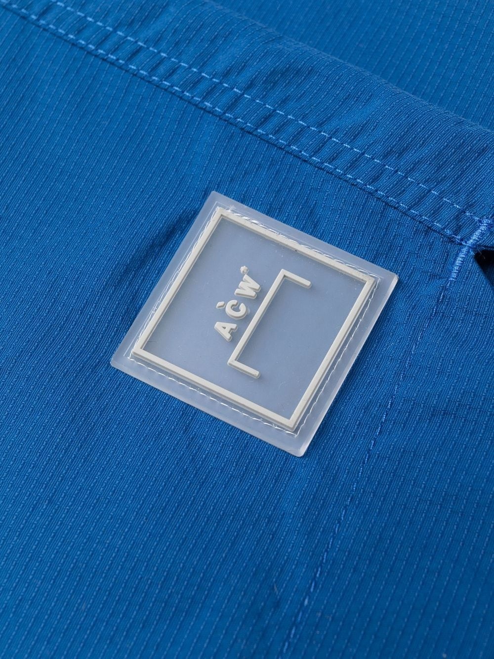 logo-patch swim shorts - 3