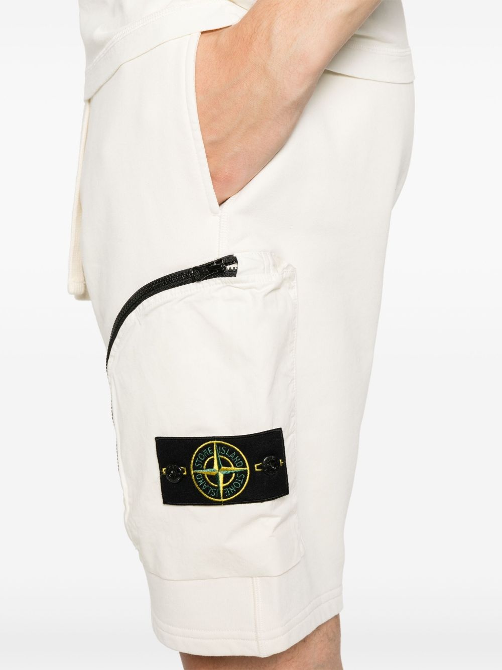Compass-badge track shorts - 5