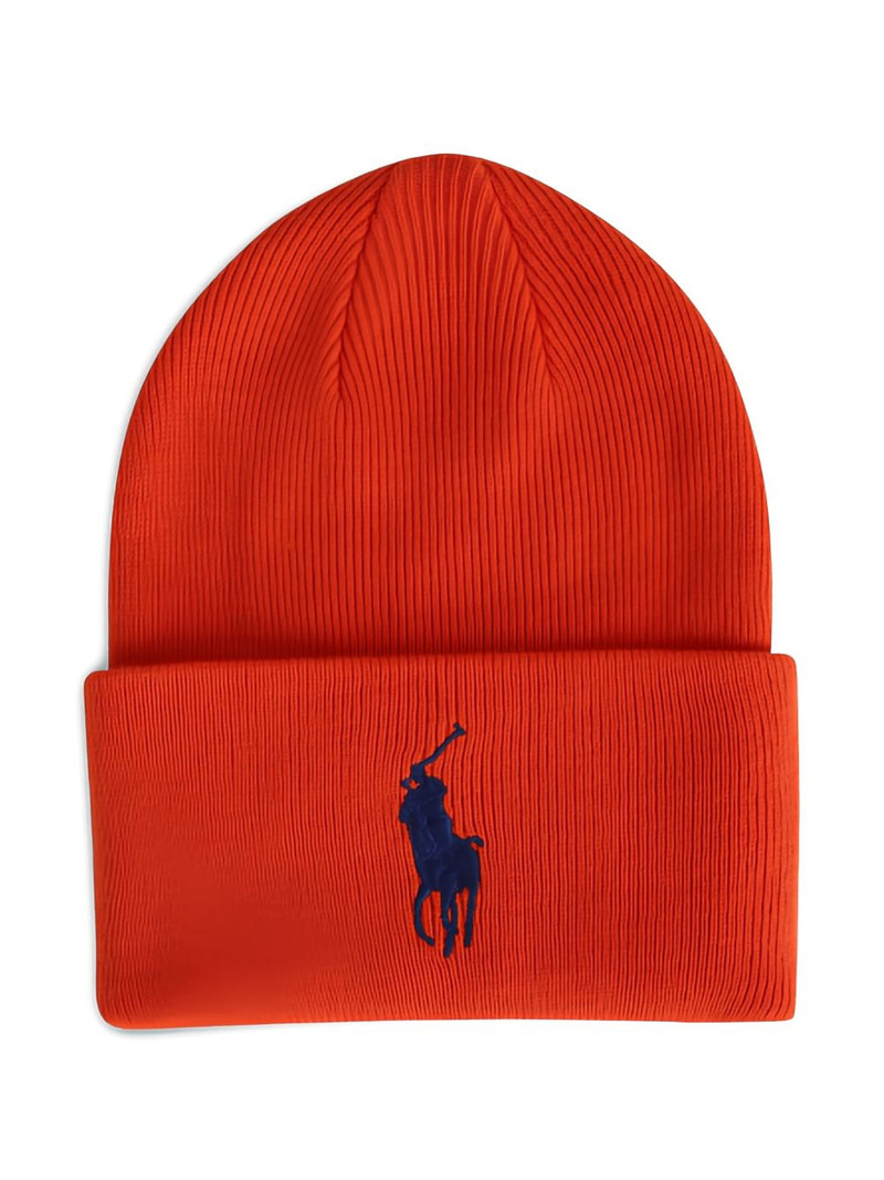 Big Pony cuff beanie hat 1
