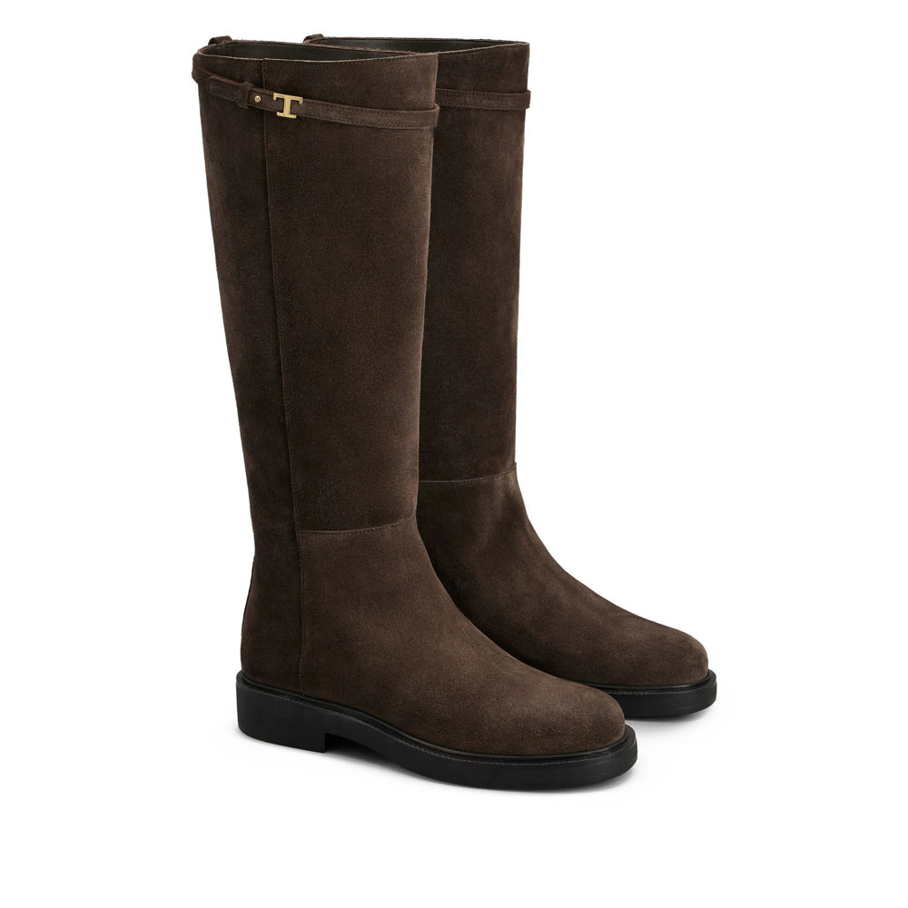 Tod's Brown Boots Women - 3