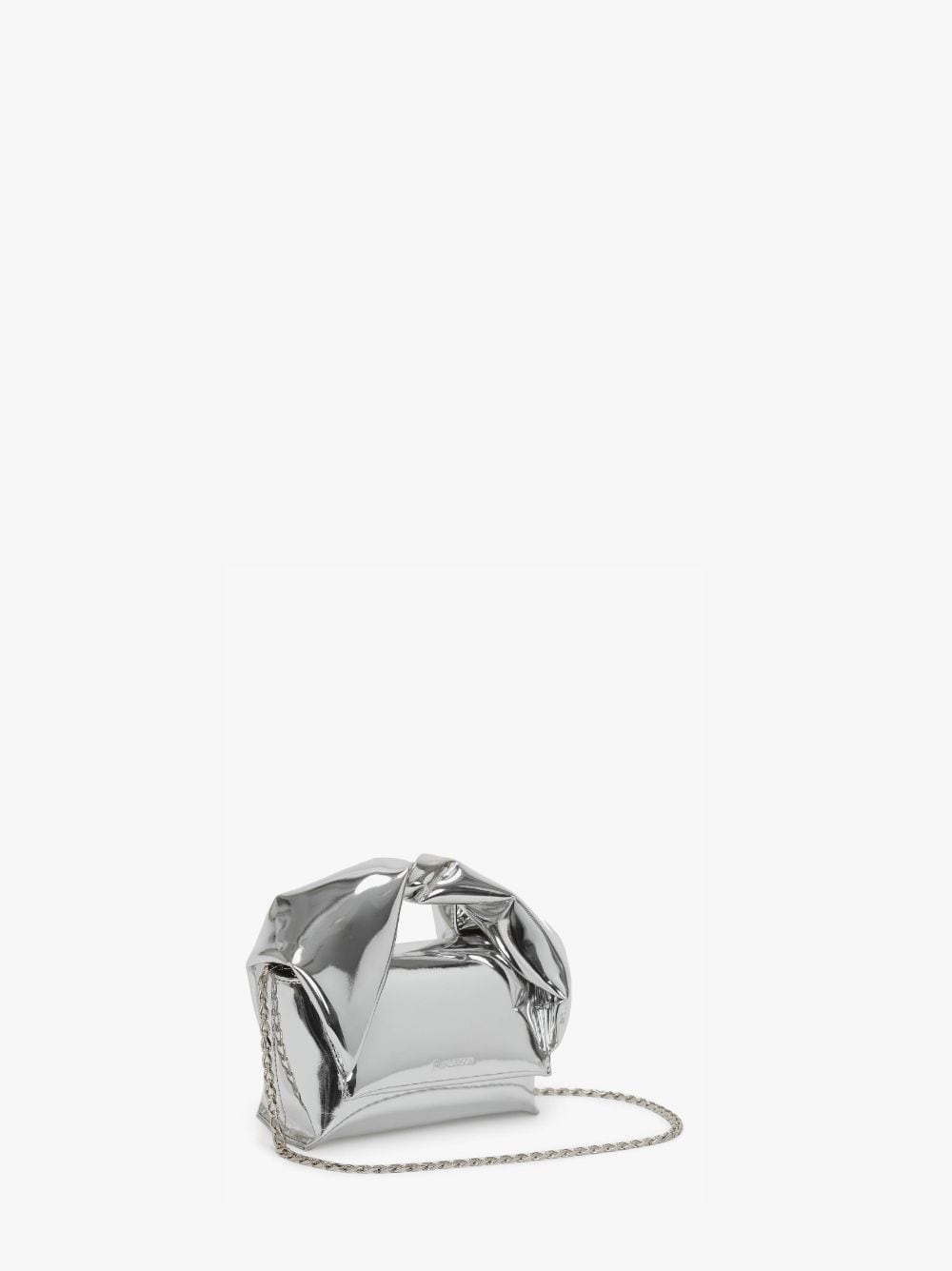 SMALL TWISTER - METALLIC TOP HANDLE BAG - 2