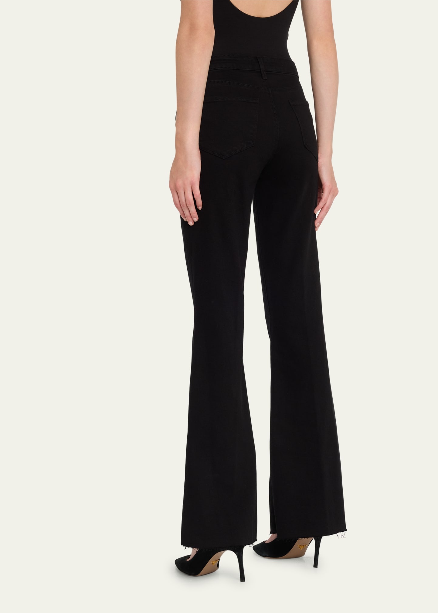Sera High Rise Sneaker Flare Jeans - 3