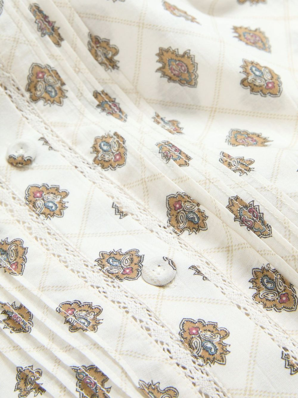 paisley-print blouse - 4