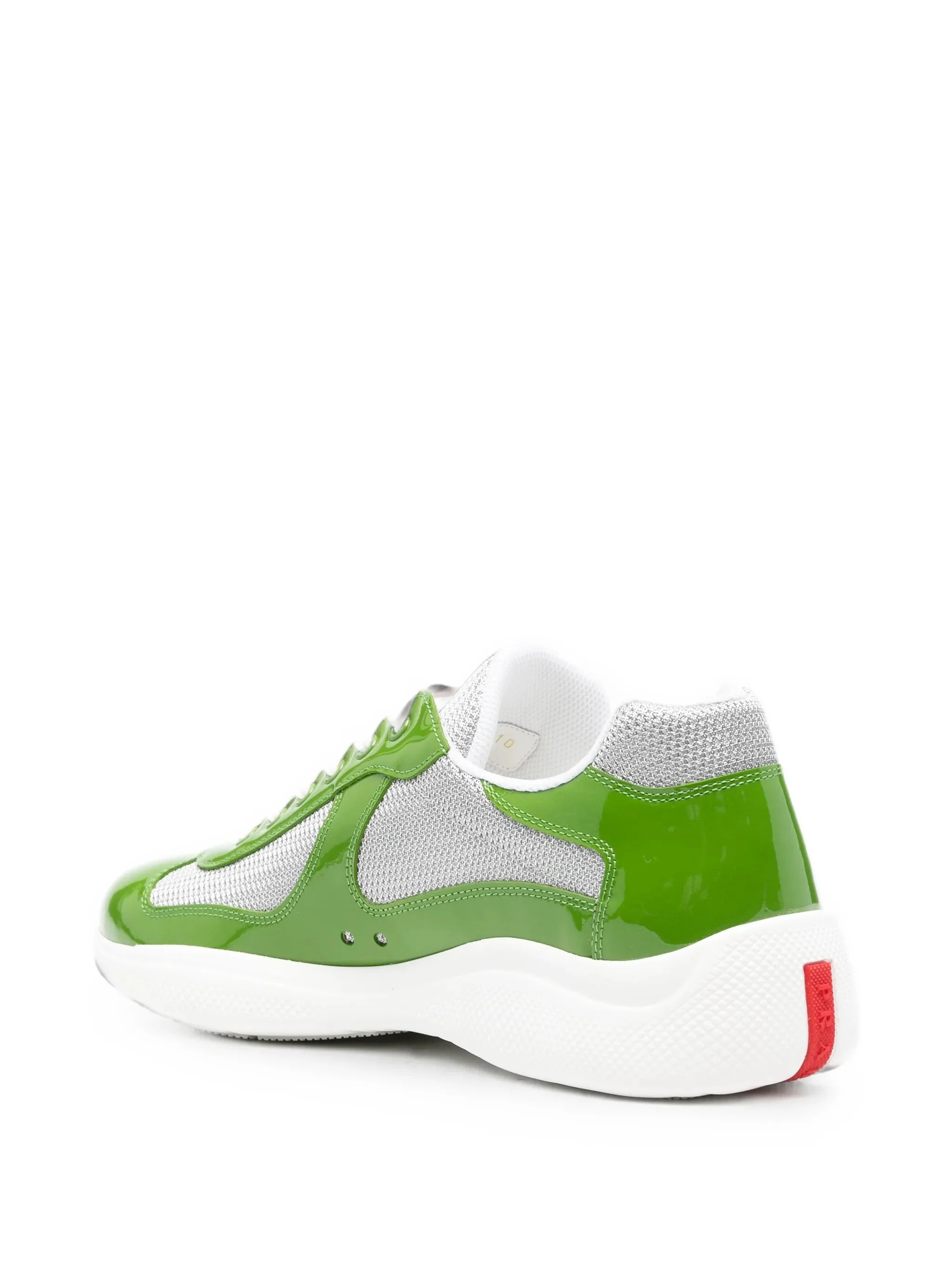 Prada Patent-leather Sneakers - 1