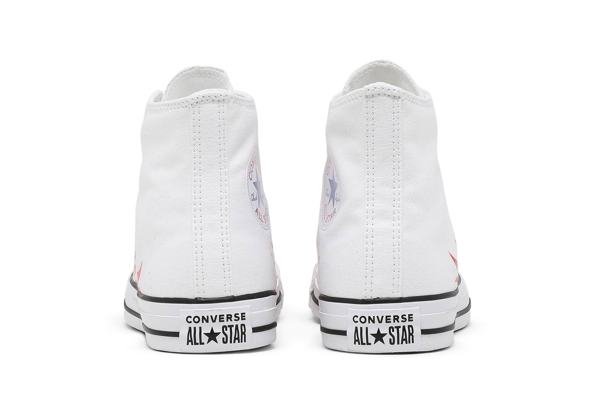 Chuck Taylor All Star High 'Archive Print - White Flame' - 6