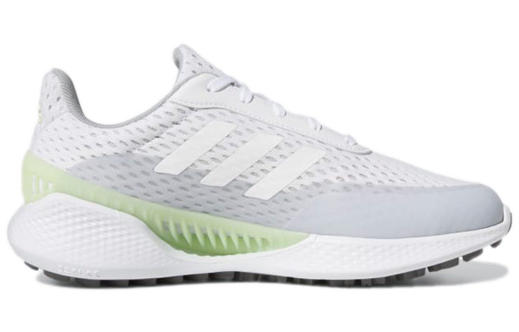 (WMNS) adidas Summervent Spikeless Golf 'White Almost Lime' GZ3281 - 2
