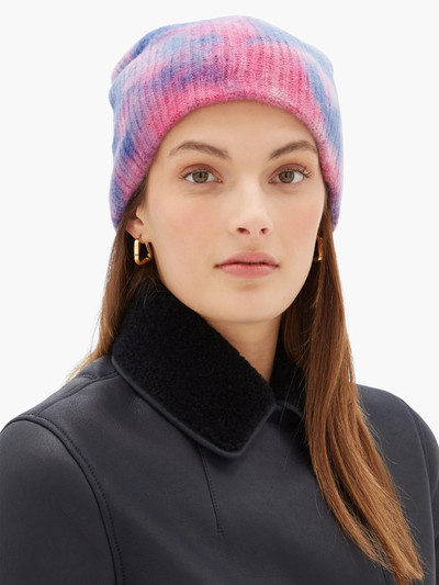 The Elder Statesman Hot-dye cashmere beanie hat outlook