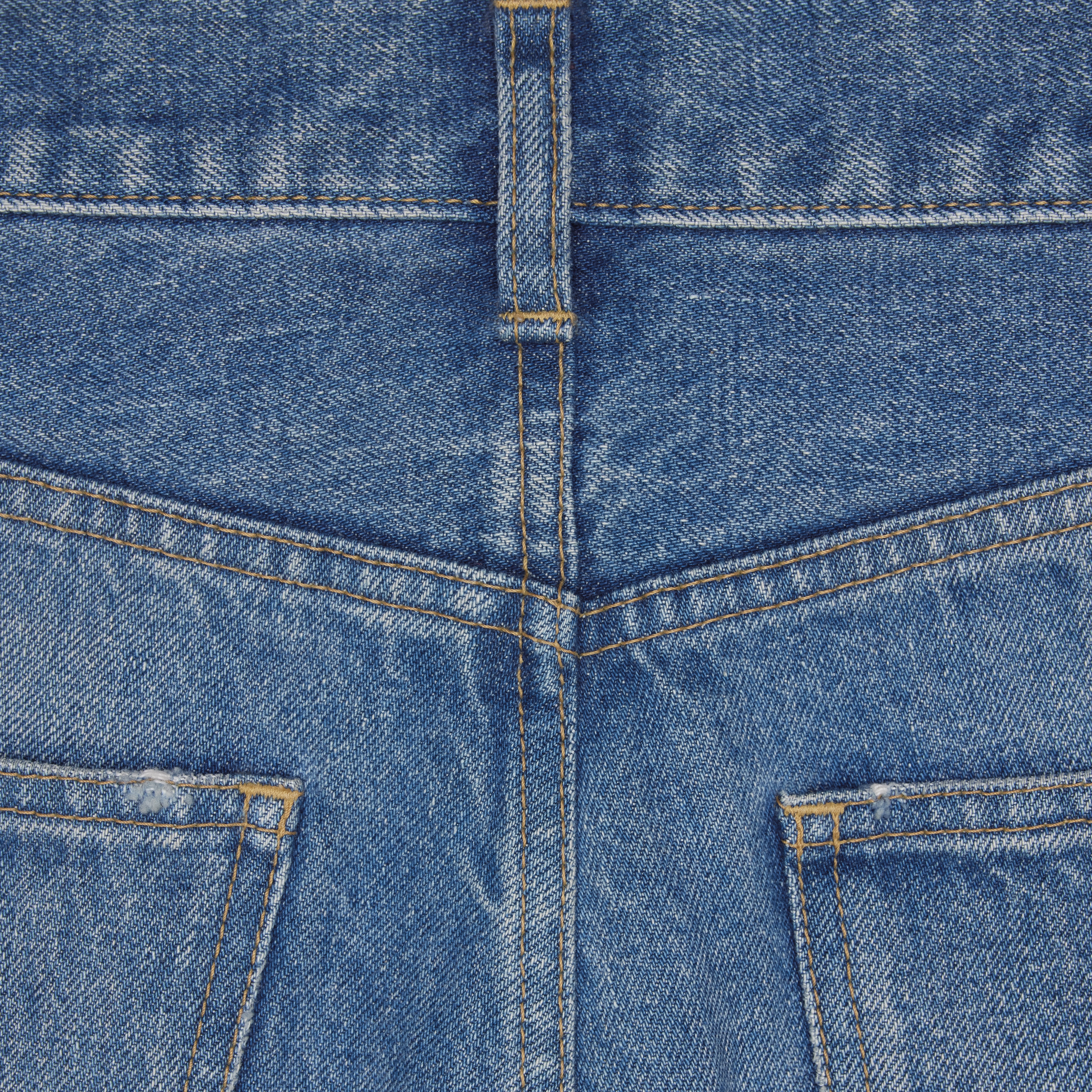 MINI SHORTS IN UNION WASH DENIM - 3
