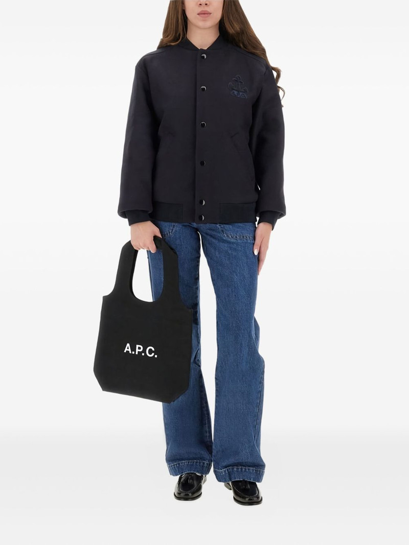 A.P.C. button embroidered jacket outlook