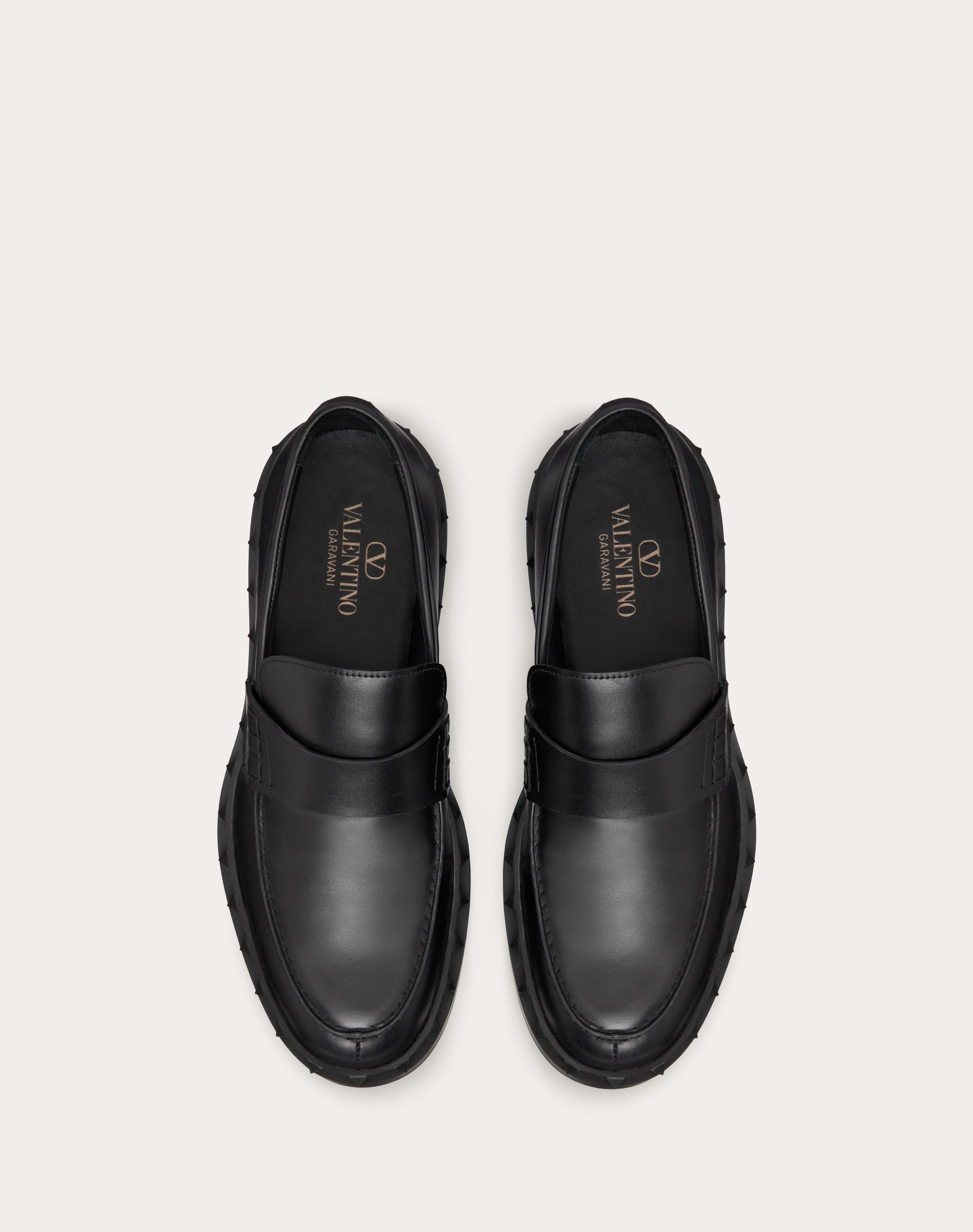 ROCKSTUD M-WAY CALFSKIN LOAFER - 4