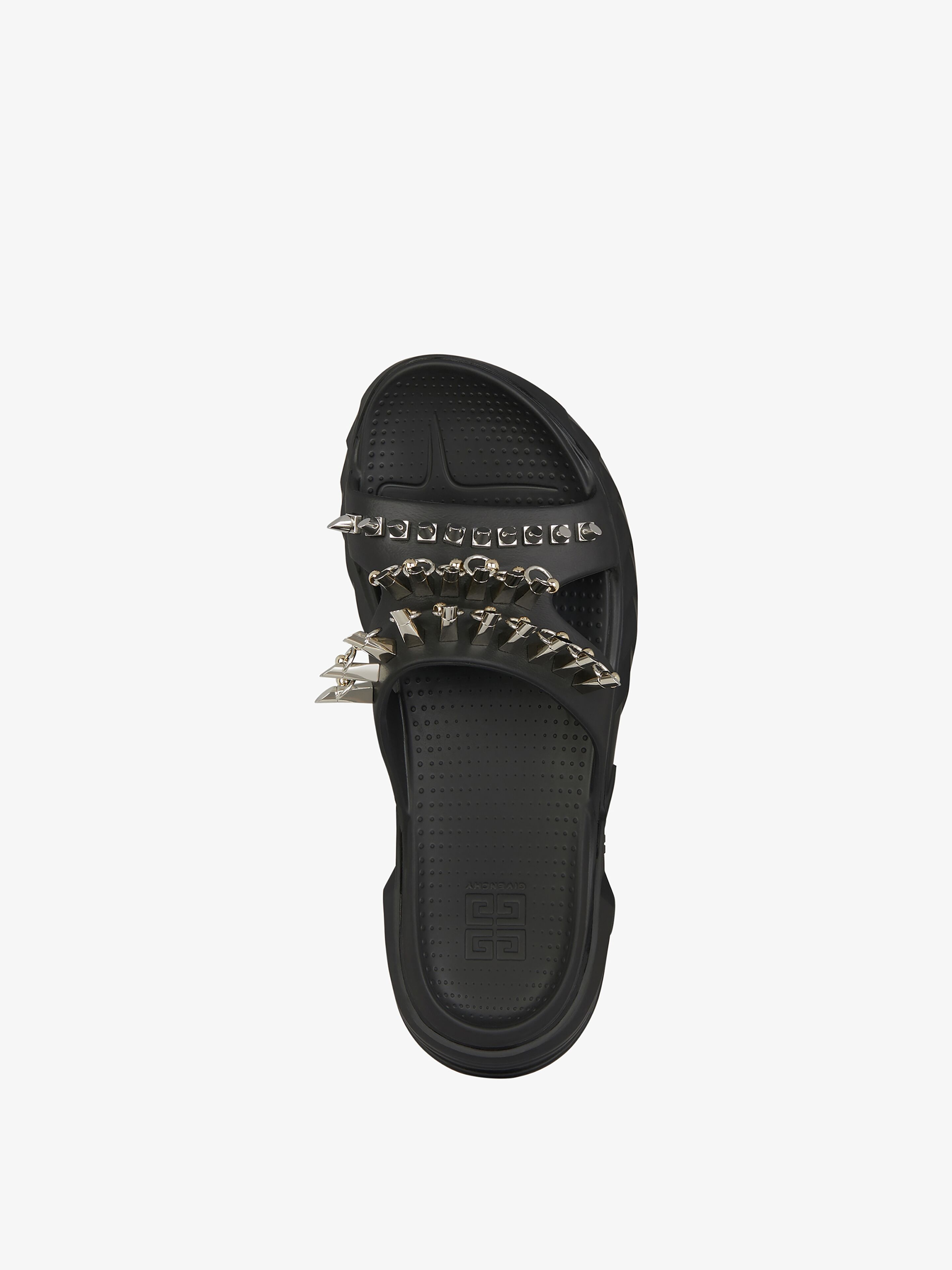 MARSHMALLOW SANDALS IN RUBBER WITH STUDS - 4