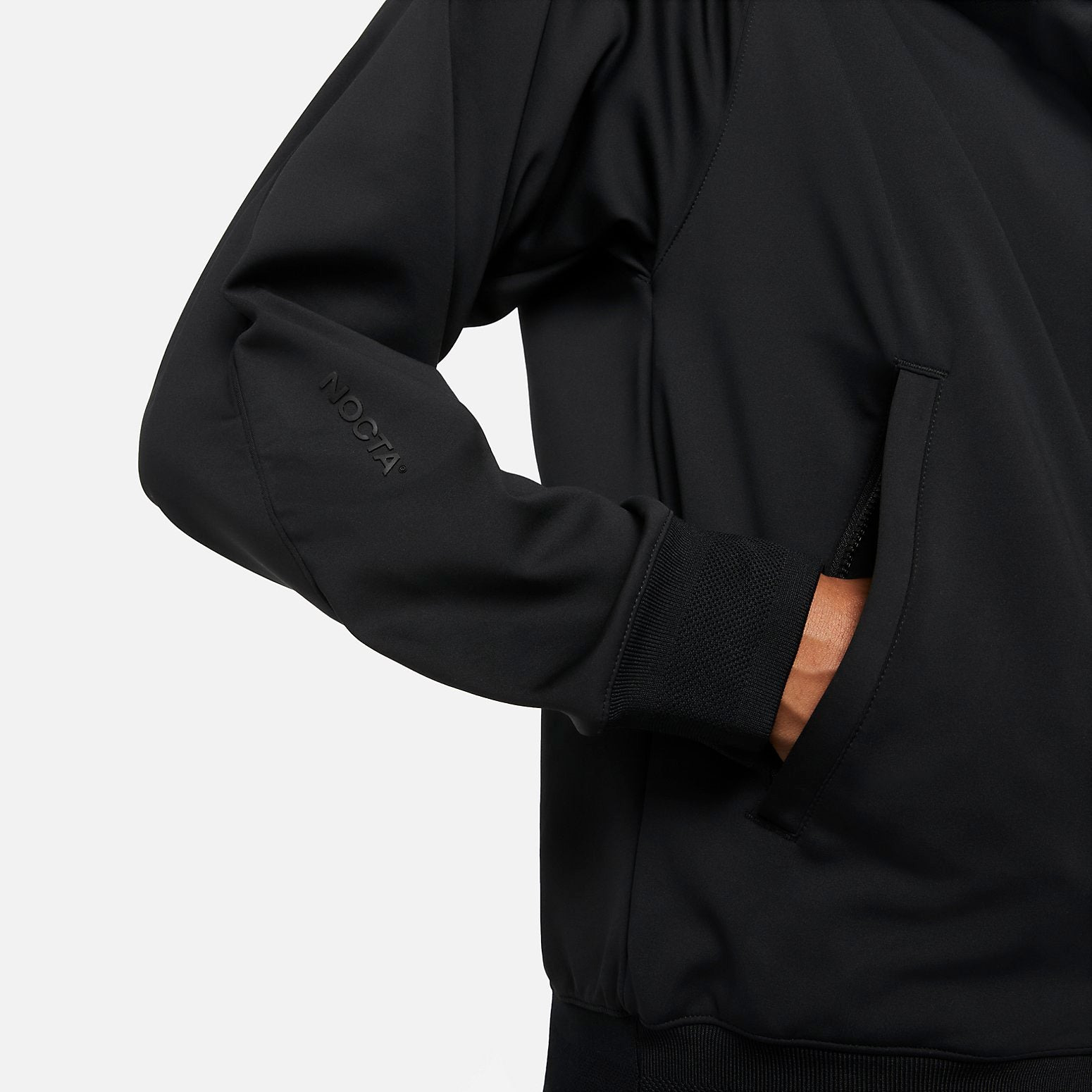 Nike x NOCTA NRG Full Zip Knit Top 'Black' DR2656-010 - 4