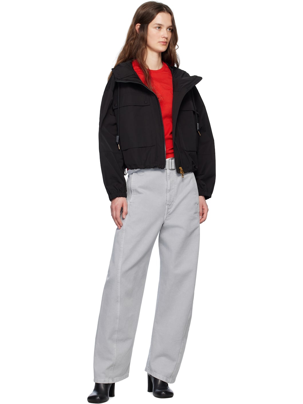 Black Sauvan Hooded Jacket - 5
