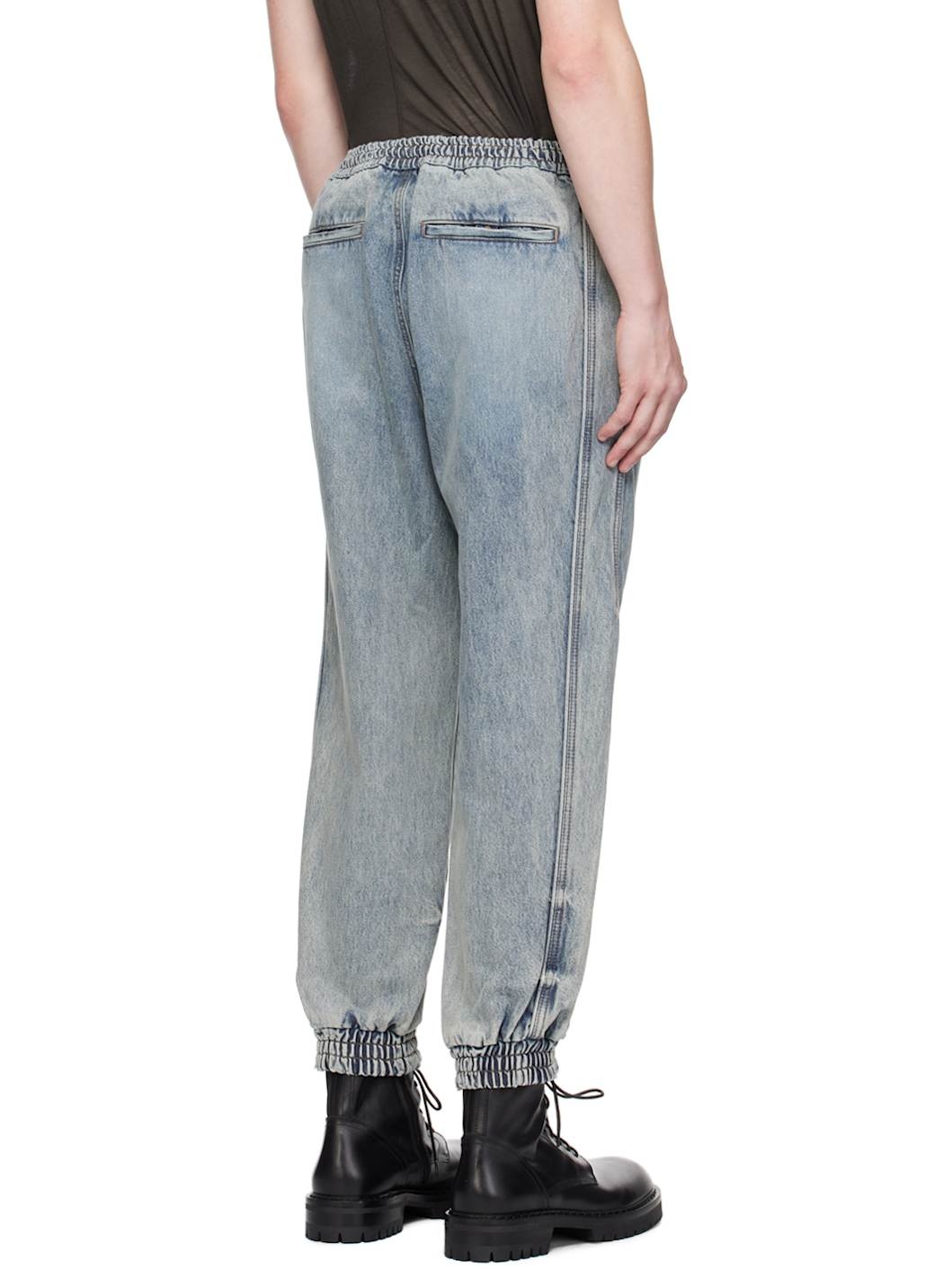 Blue Faded Jeans - 3