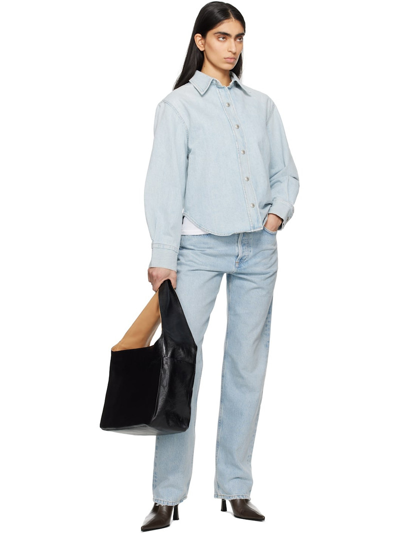AGOLDE Blue Laurel Shirt outlook