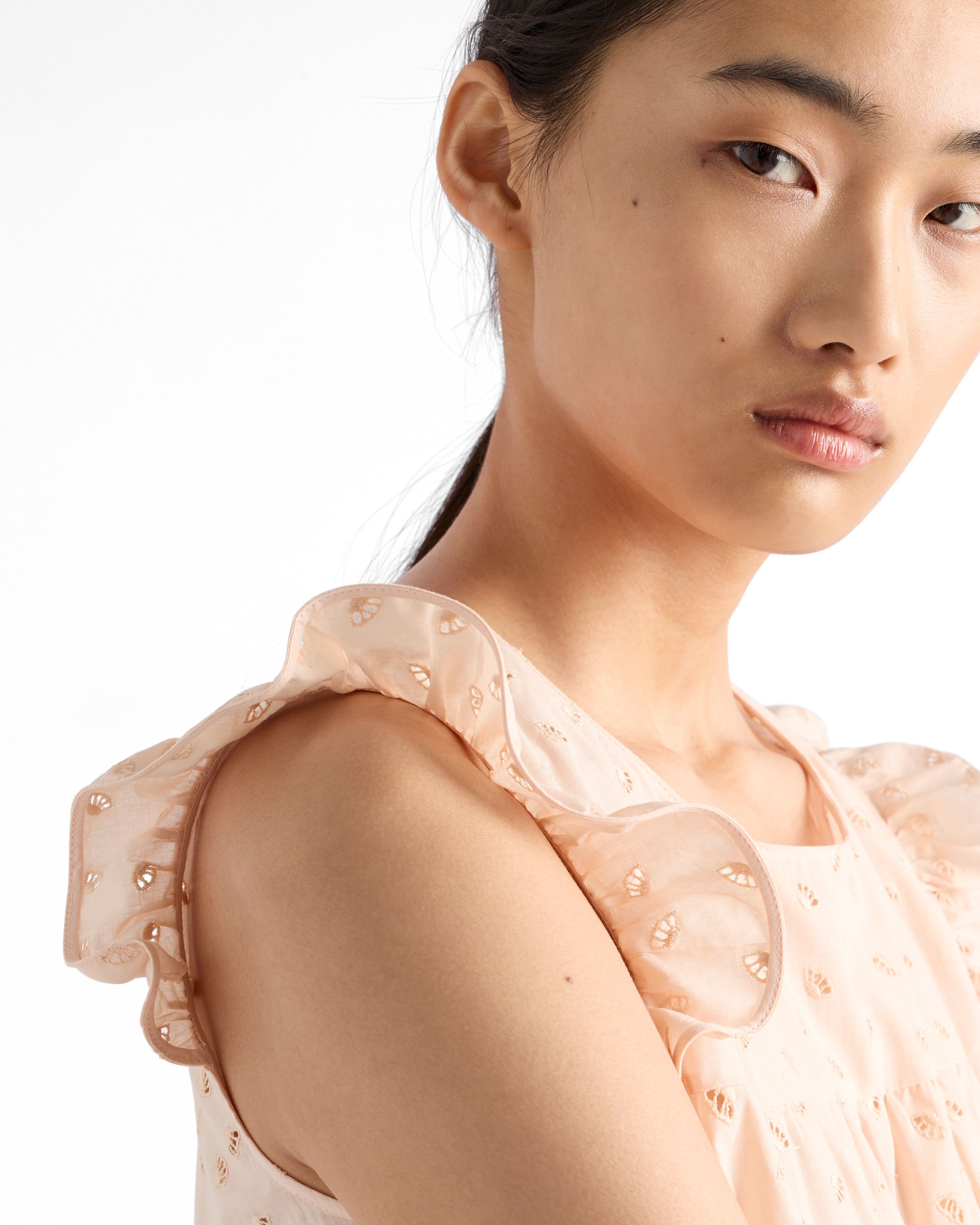 Eyelet lace top - 4