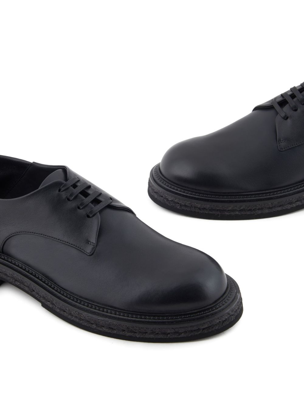 leather derby shoes - 5