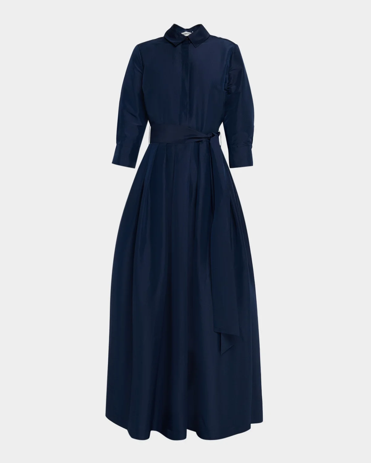 Julip Pleated Tie-Waist Gown - 1