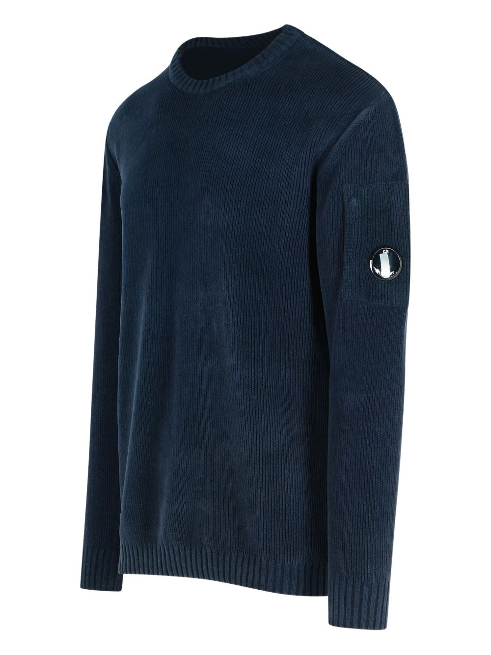 ribbed pocket-sleeve sweater - 3
