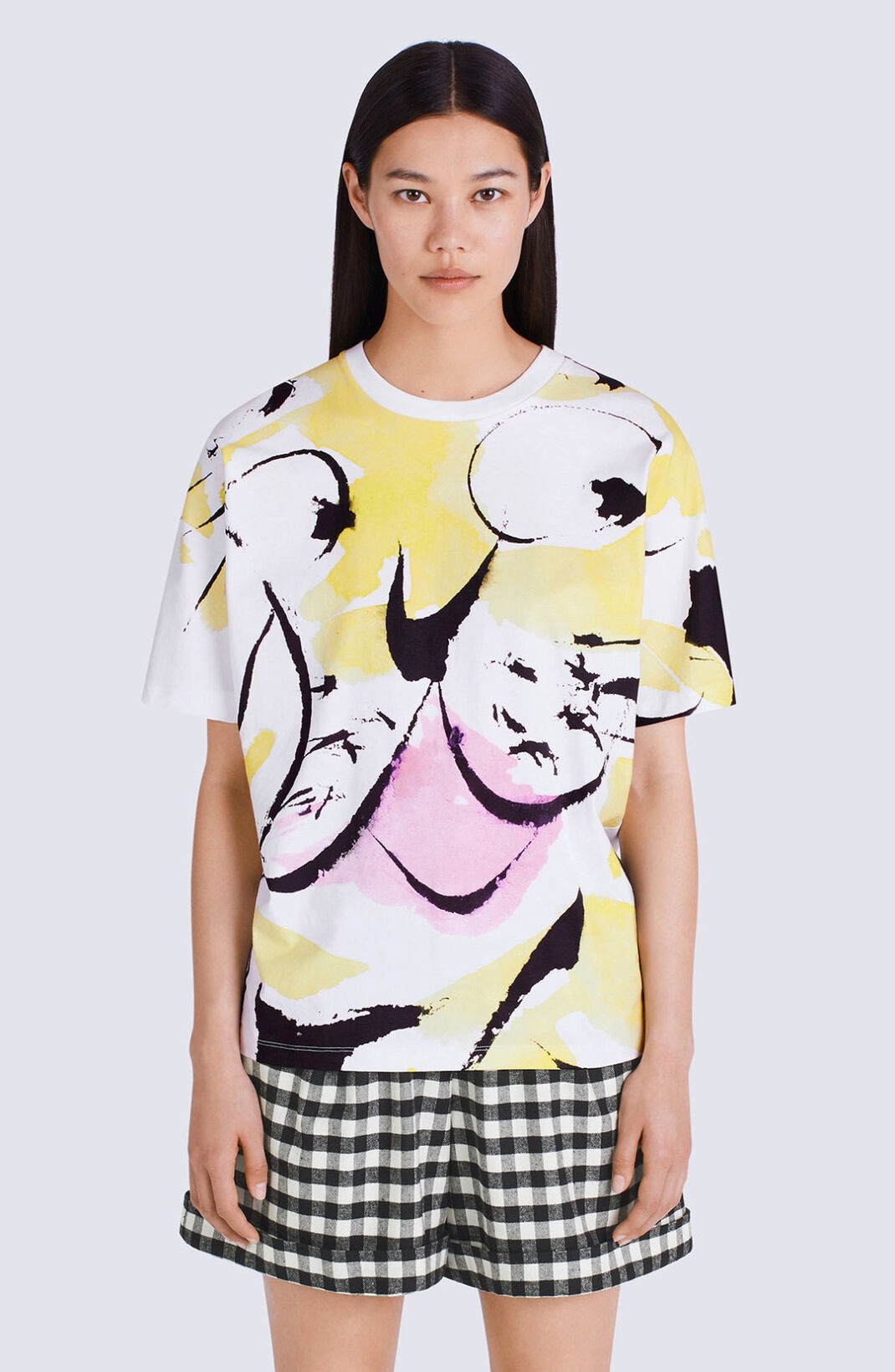 'Akae Smiling Tiger' kimono T-shirt - 5