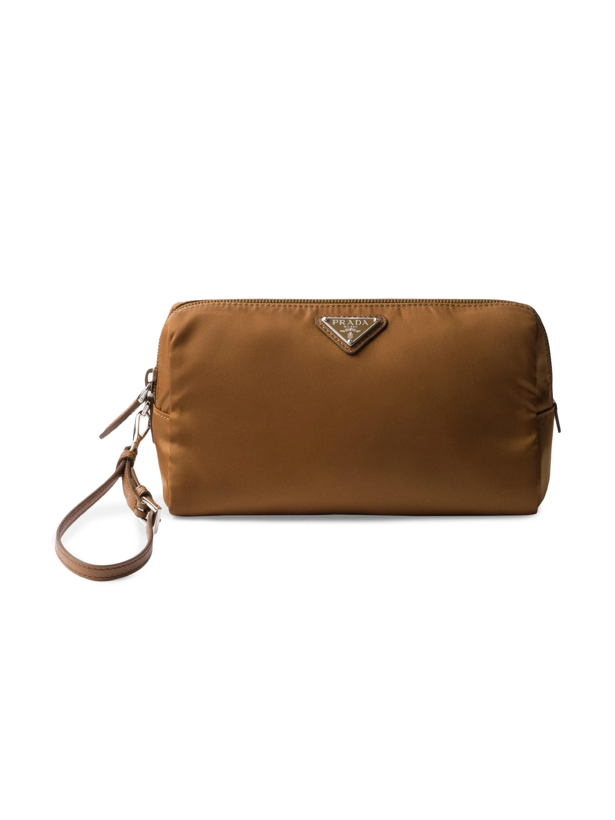 Men's Re-Nylon Pouch - Brown - 1