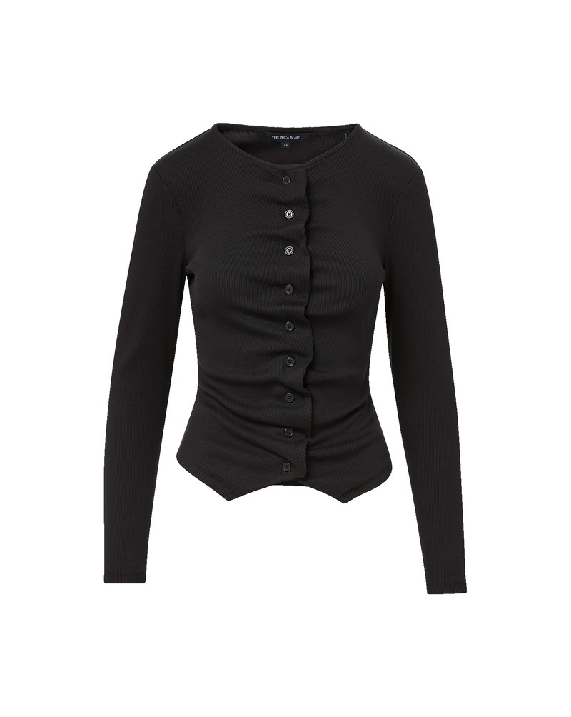JASMINAH BUTTON-FRONT TOP 1