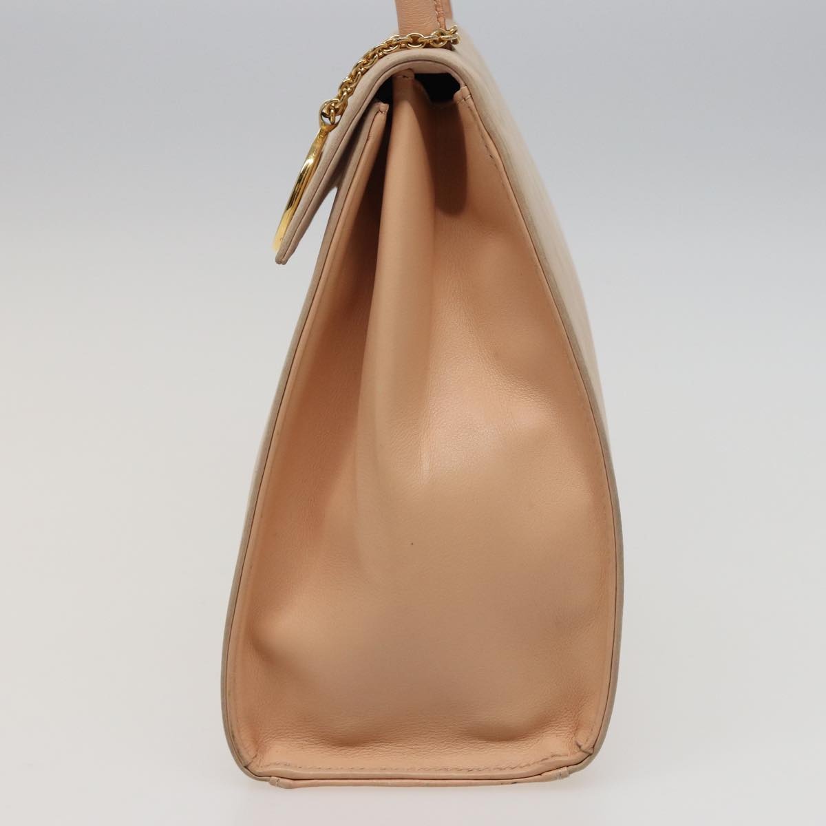 CELINE Hand Bag Suede Beige - 4