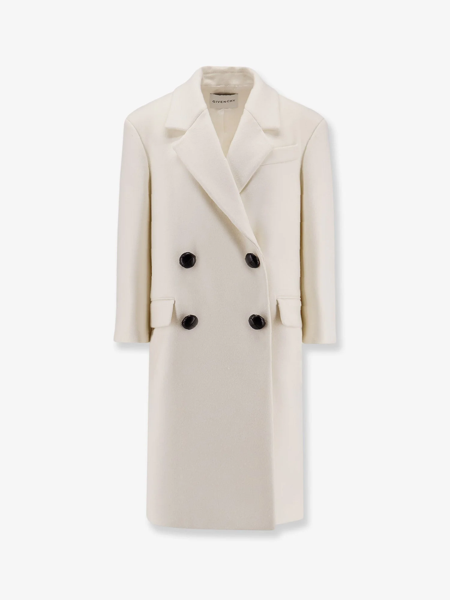 Givenchy Double-Breasted Wool Coat - 1