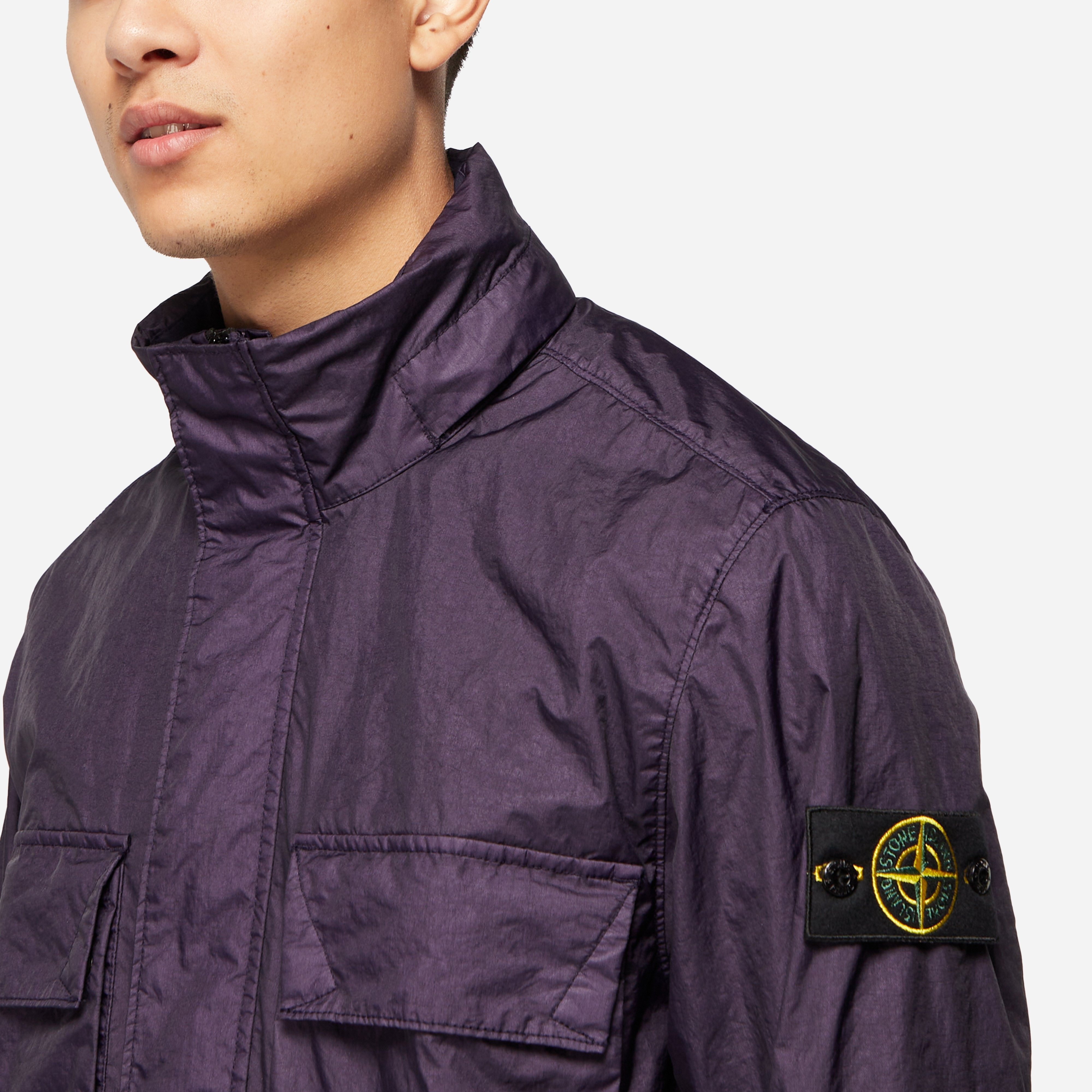 Reversible Jacket Stone Island Mauve Jacket Purple Stone Island