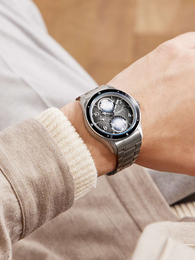 Montblanc Montblanc 1858 Geosphere 0 Oxygen The 8000 Automatic 42mm Titanium, Ceramic and Stainless Steel Watc outlook