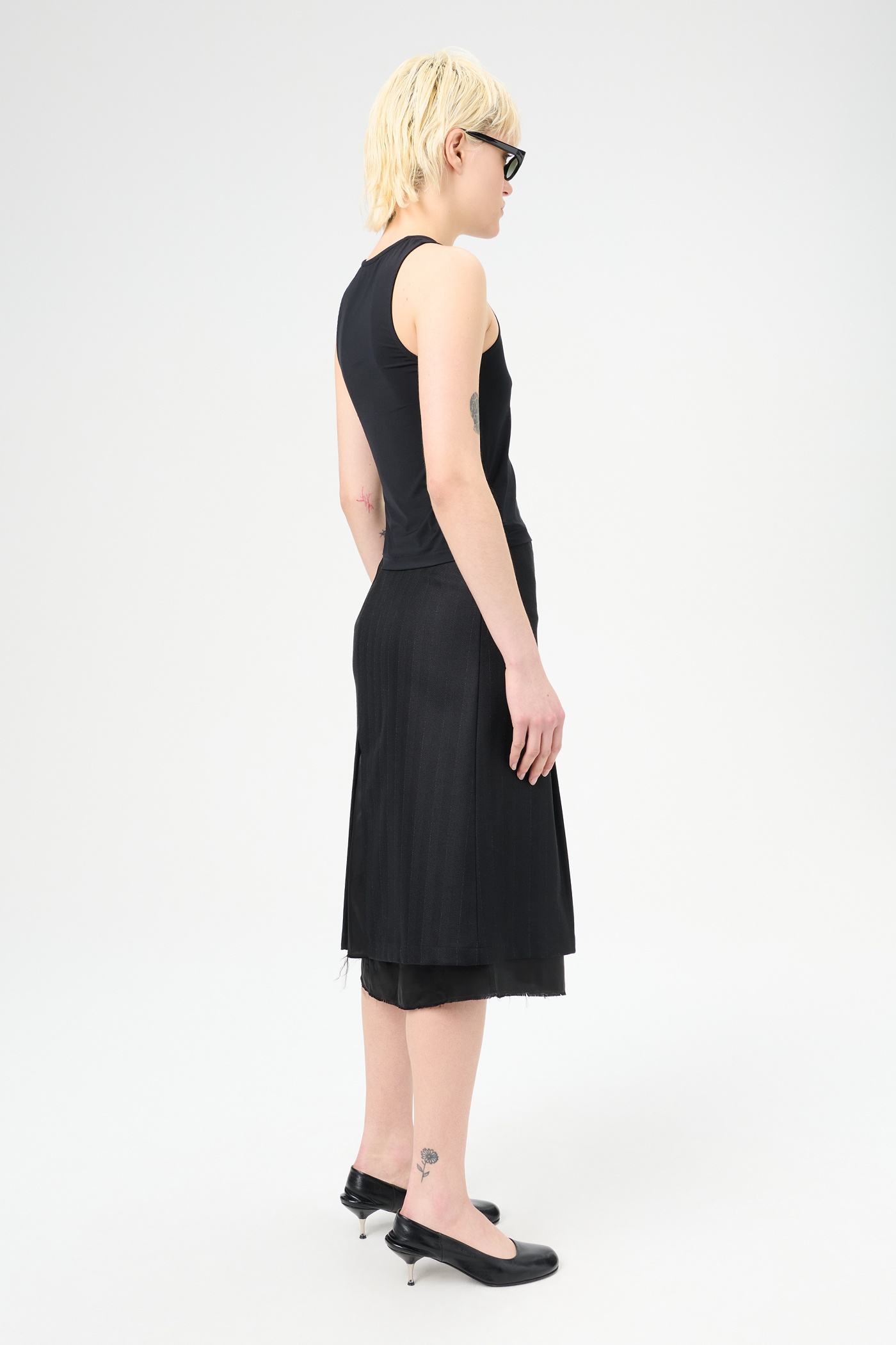 Wave Tank Black Super Sport Jersey - 4