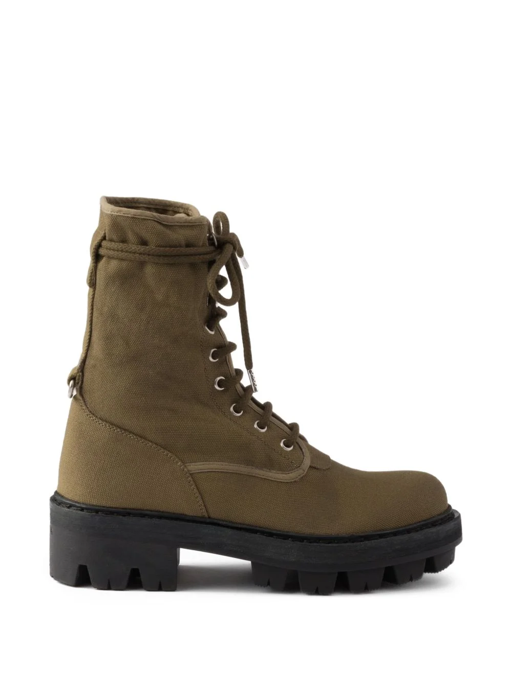 lace-up lug-sole boots - 1