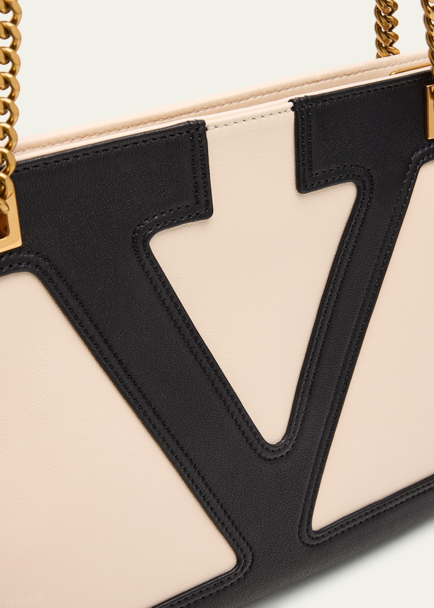 Viva Superstar Small Leather Tote Bag - 5