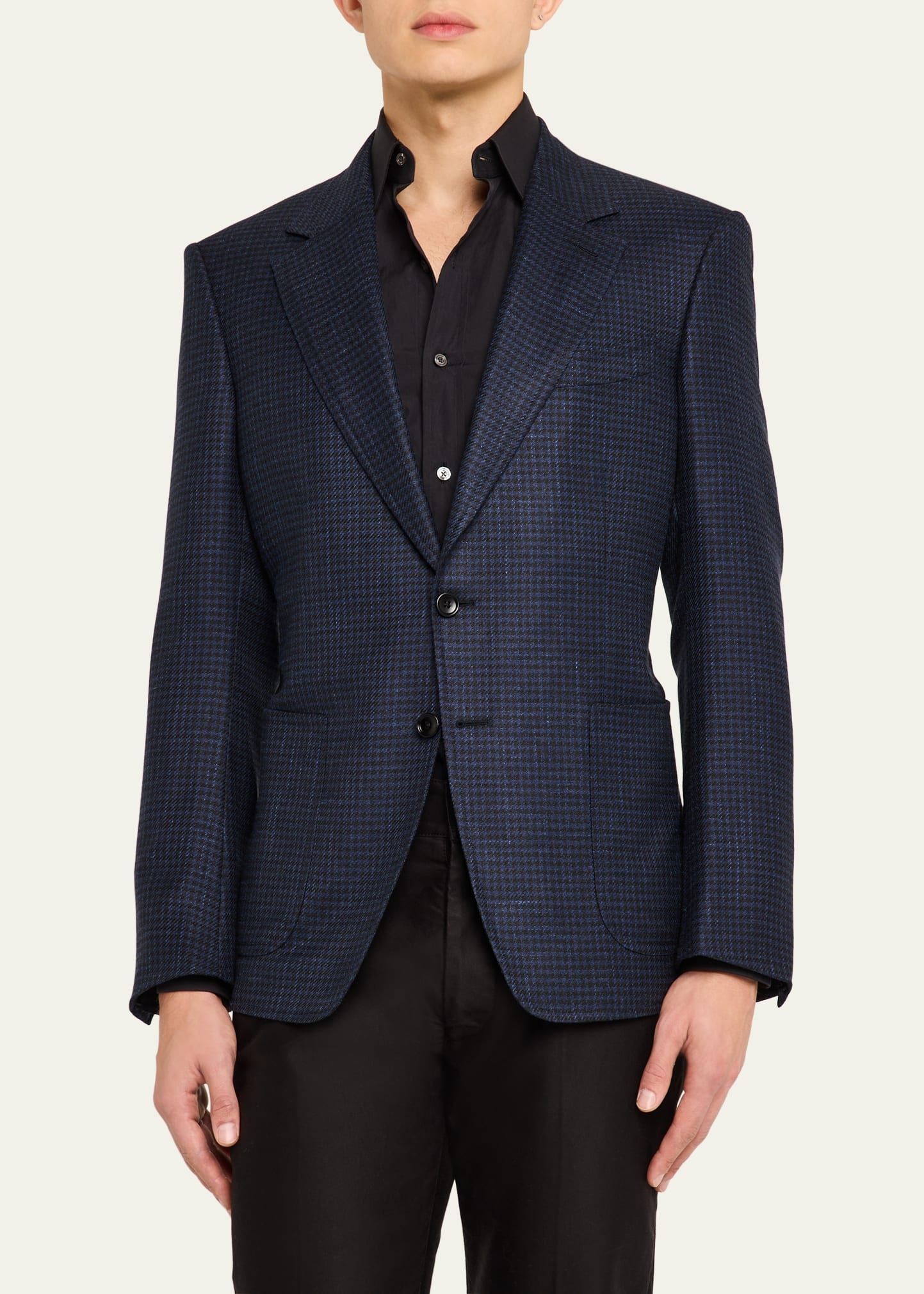 Men's Shelton Mini-Houndstooth Sport Coat - 4