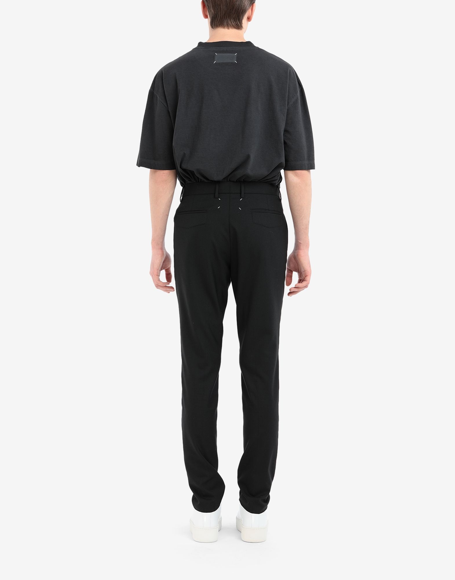 'Memory of' tapered trousers - 4