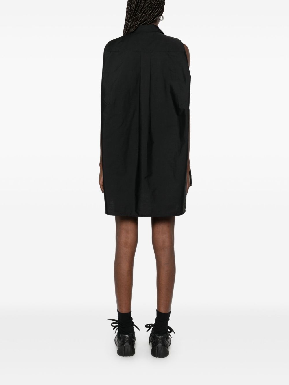 sleeveless mini dress - 4